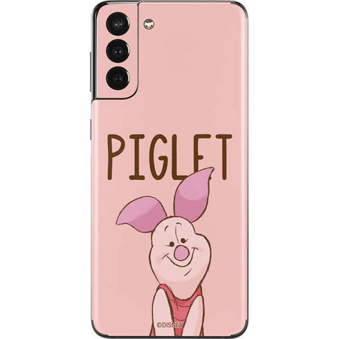Disney Winnie the Pooh Piglet Portrait Galaxy S21 Plus 5G Skin